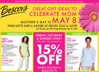 Boscov’s Weekly Ad Apr 28 – May 04, 2022