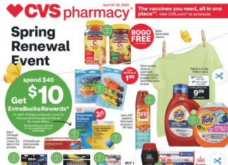 CVS Weekly Ad Apr 24 – Apr 30, 2022