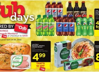 Cub Foods Weekly Ad Apr 24 – Apr 30, 2022