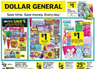 Dollar General Weekly Ad Apr 10 – Apr 16, 2022 (Easter Promotion Included)
