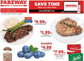 Fareway Weekly Ad Apr 25 – May 01, 2022
