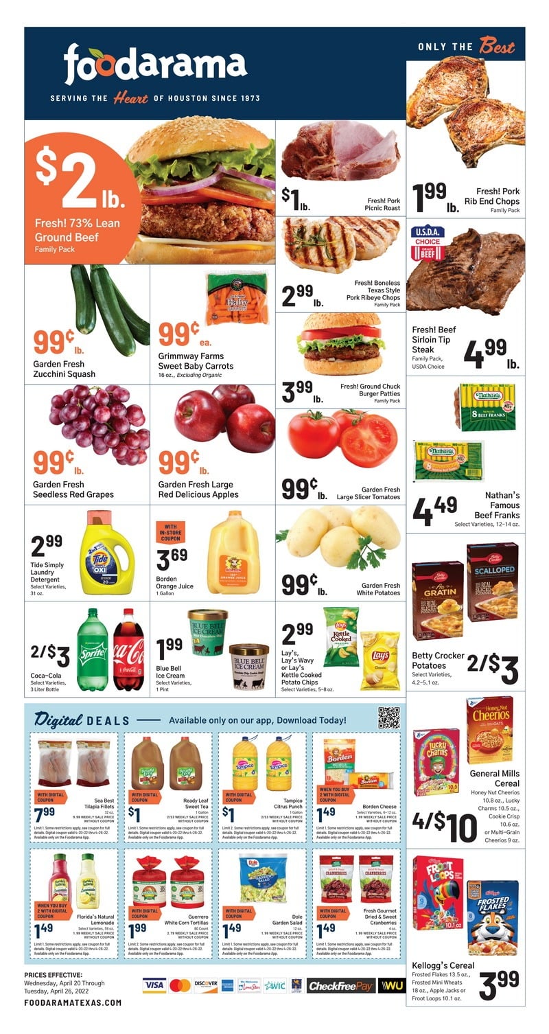 Foodarama Weekly Ad Apr 20 Apr 26, 2022