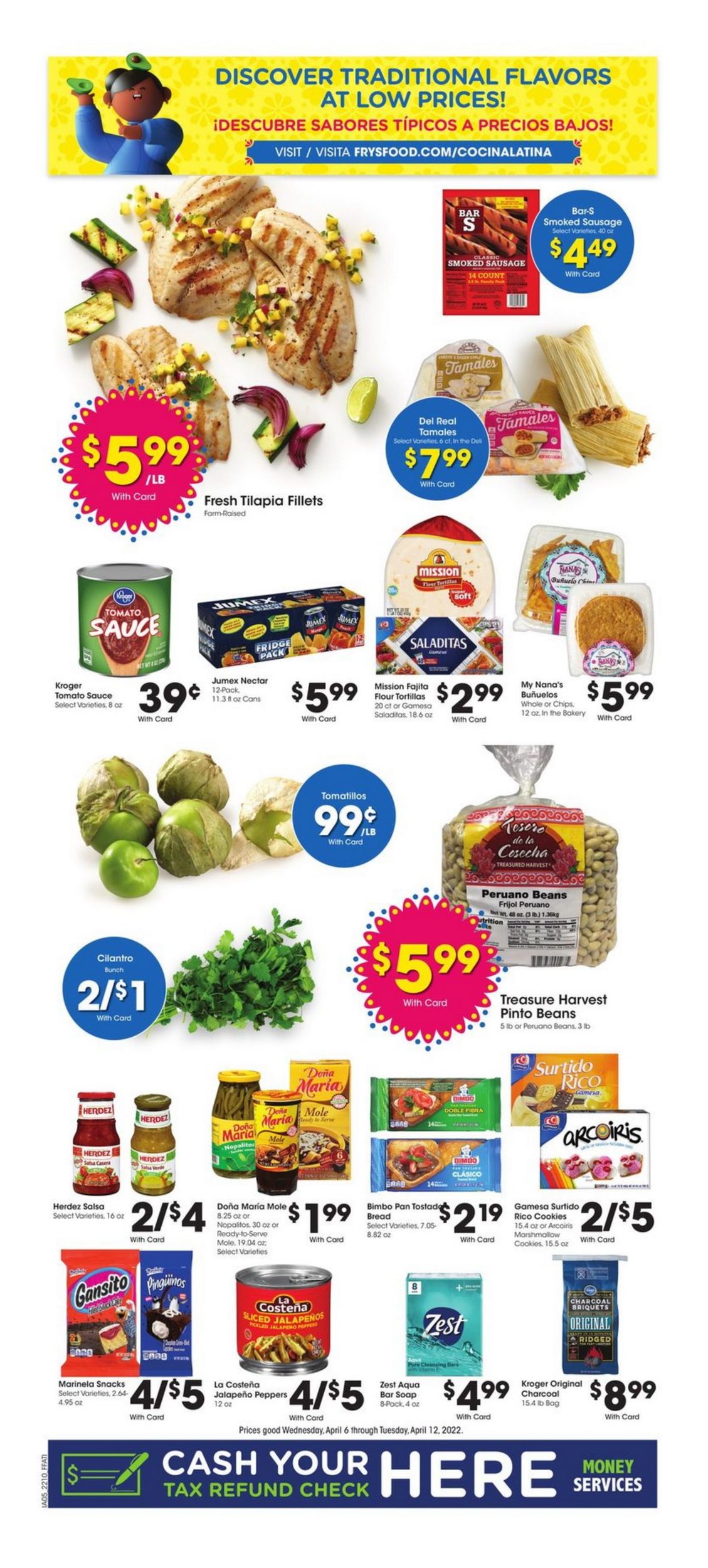 Fry's Food Weekly Ad Apr 06 Apr 12, 2022 (Easter Promotion Included)