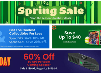 GameStop Spring Sale