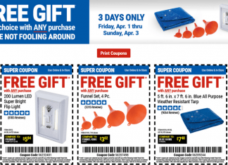 Harbor Freight Coupon Ad Apr 01 – Apr 03, 2022