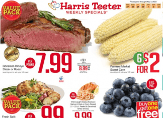 Harris Teeter Weekly Ad Apr 27 – May 03, 2022