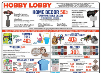 Hobby Lobby Weekly Ad Apr 24 – Apr 30, 2022