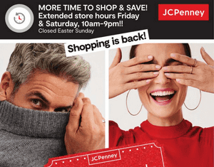 JCPenney Mystery Sale Ad Apr 13 – Apr 16, 2022