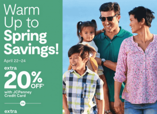 JCPenney Spring Saving Ad Apr 22 – Apr 24, 2022