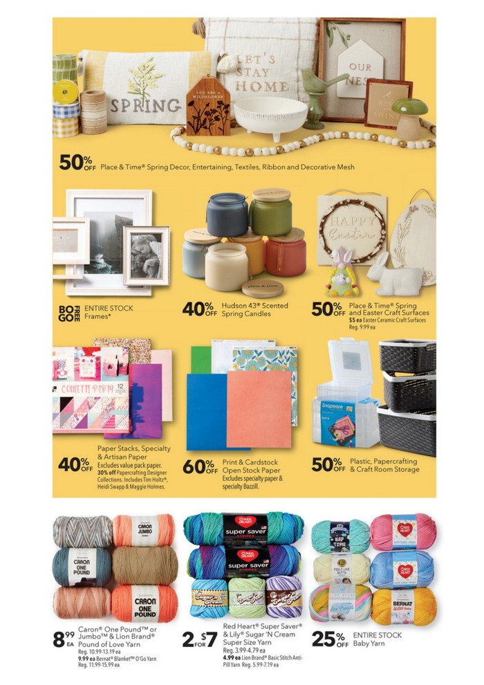 JoAnn Weekly Ad Apr 07 Apr 20, 2022