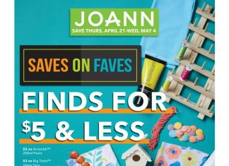 Jo-Ann Weekly Ad Apr 21 – May 04, 2022