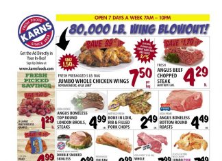 Karns Quality Foods Weekly Ad Apr 05 – Apr 11, 2022