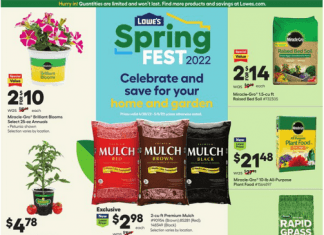 Lowe’s Weekly Ad Apr 28 – May 04, 2022