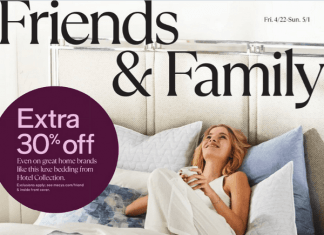 Macys April Friends and Family Home Luxury Book Apr 20 – May 01, 2022