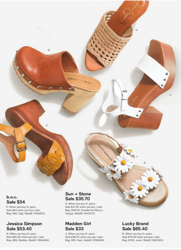Macy's Great Shoe Sale Book Apr 06 Apr 17, 2022