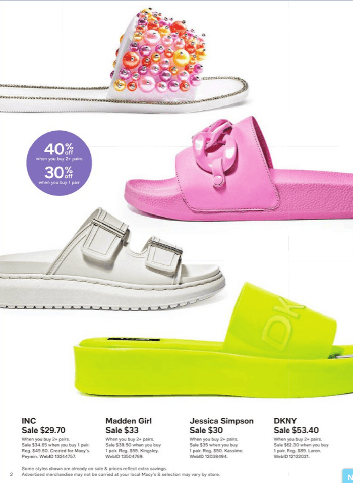 Macy's Great Shoe Sale Book Apr 06 Apr 17, 2022