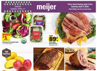 Meijer Weekly Ad Apr 03 – Apr 09, 2022 (Easter Promotion Included)
