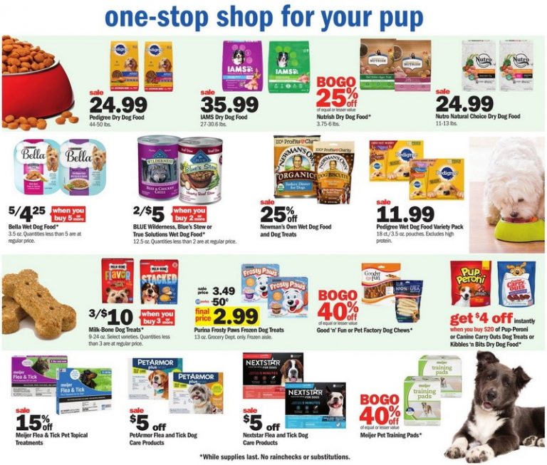 Meijer Pets Ad Apr 24 Apr 30, 2022