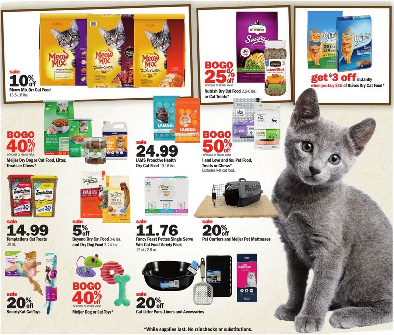 Meijer Pets Ad Apr 24 Apr 30, 2022