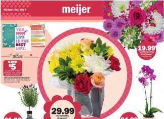 Meijer Mother’s Day Ad May 01 – May 08, 2022