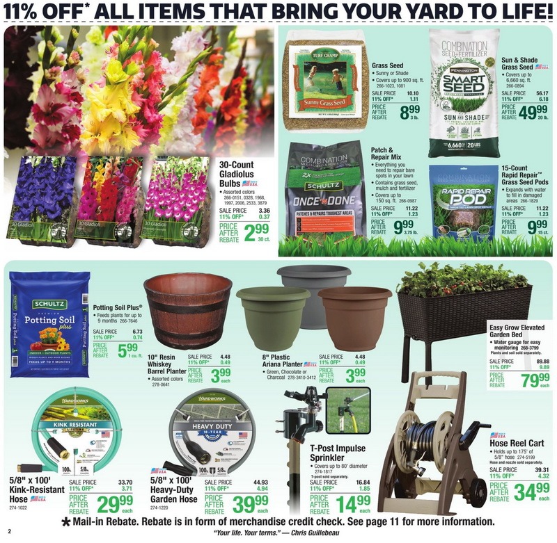 Menards Weekly Ad Apr 07 Apr 16, 2022 (Easter Promotion Included)