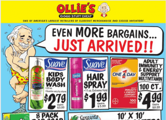 Ollie’s Weekly Ad Apr 06 – Apr 13, 2022