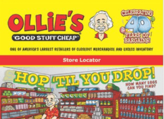 Ollie’s Weekly Ad Apr 13 – Apr 20, 2022