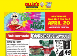 Ollie’s Weekly Ad Apr 20 – Apr 26, 2022