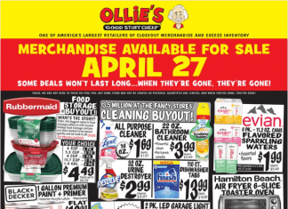 Ollie’s Weekly Ad Apr 27 – May 04, 2022