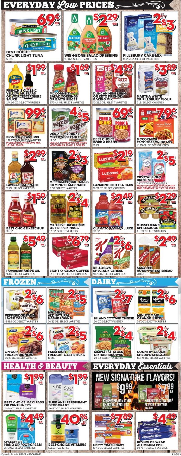 Price Cutter Weekly Ad Apr 20 Apr 26, 2022