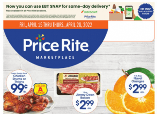 Price Rite Weekly Ad Apr 15 – Apr 28, 2022