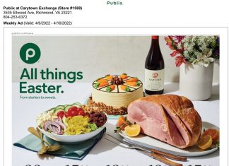 Publix Weekly Ad Apr 06 – Apr 16, 2022 (Easter Promotion Included)