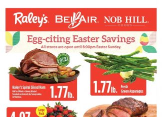 Raley’s Supermarkets Weekly Ad Apr 13 – Apr 19, 2022