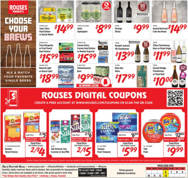 Rouses Weekly Ad Apr 06 Apr 13, 2022 (Easter Promotion Included)