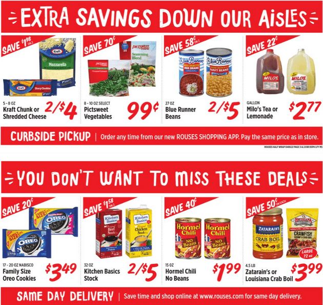 Rouses Weekly Ad Apr 06 Apr 13, 2022 (Easter Promotion Included)
