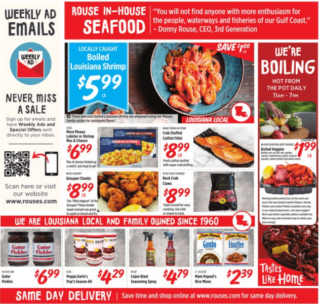 Rouses Weekly Ad Apr 06 Apr 13, 2022 (Easter Promotion Included)