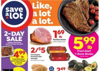 Save A Lot Weekly Ad Apr 06 – Apr 12, 2022(Easter Promotion Included)