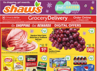 Shaw’s Weekly Ad Apr 08 – Apr 14, 2022 (Easter Promotion Included)