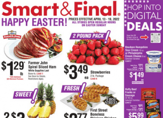 Smart & Final Weekly Ad Apr 13 – Apr 19, 2022 (Easter Promotion Included)