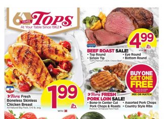 Tops Weekly Sale Apr 10 – Apr 16, 2022
