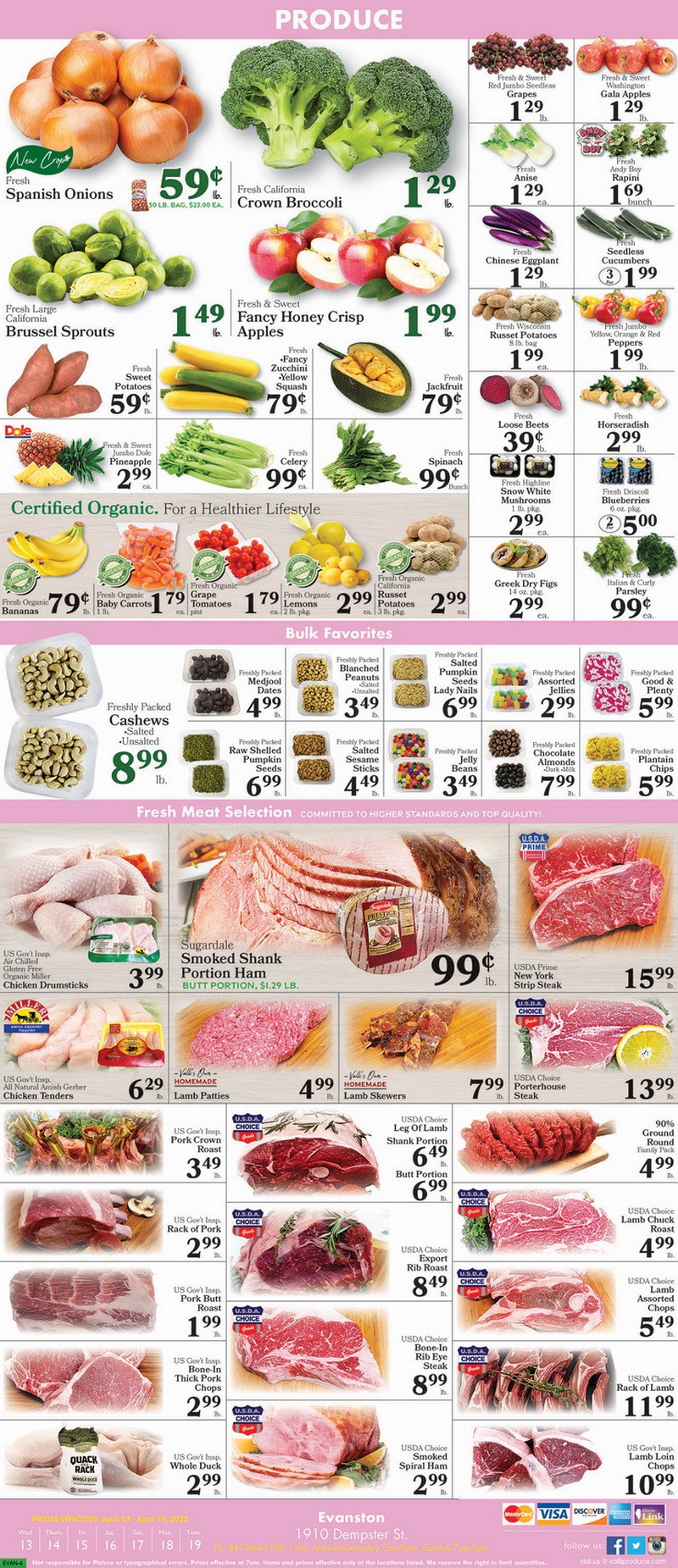 Valli Produce Weekly Ad Apr 13 Apr 19, 2022