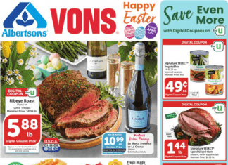 Vons Weekly Ad Apr 13 – Apr 19, 2022 (Easter Promotion Included)