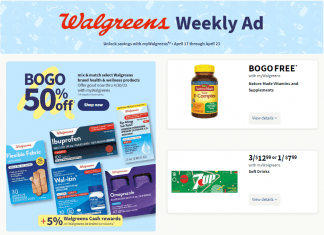 Walgreens Weekly Ad Apr 17 – Apr 23, 2022