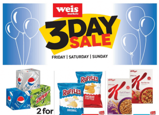 Weis Markets Three Day Ad Apr 01 – Apr 03, 2022