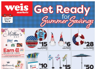 Weis Markets Monthly Sale Apr 21 – May 18, 2022