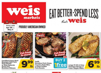 Weis Markets Weekly Sale Apr 28 – May 04, 2022