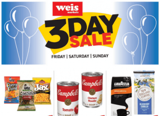 Weis Markets Three Day Ad Apr 29 – May 01, 2022
