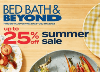 Bed Bath & Beyond Weekly Ad May 16 – May 30, 2022