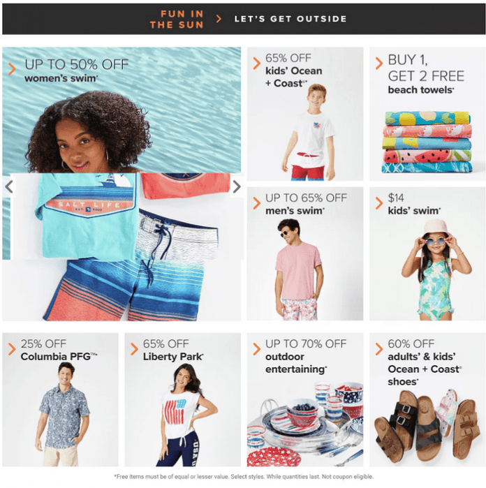 Belk Summer Flyer Sale
