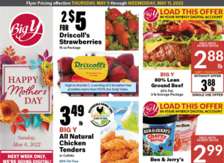 Big Y Weekly Ad May 05 – May 11, 2022 (Mother’s Day Promotion Included)